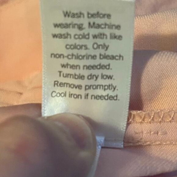 Womens Nine West Pink Bomber Jacket Coat Zipper Front with Snaps Pockets Size L - Picture 9 of 9